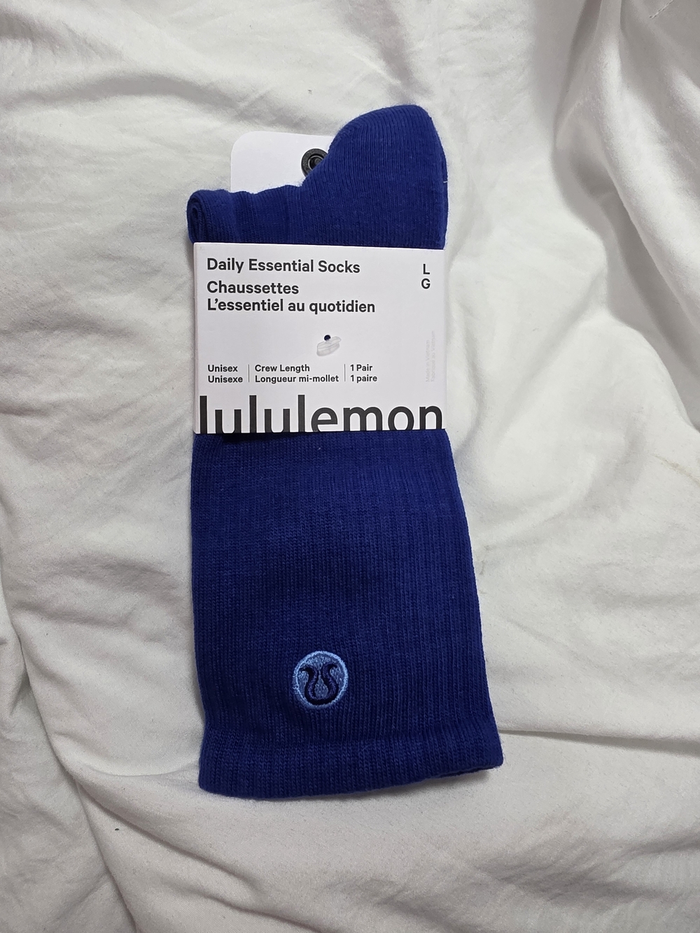 lululemon athletica Daily Essential Crew Socks - Royal Blue